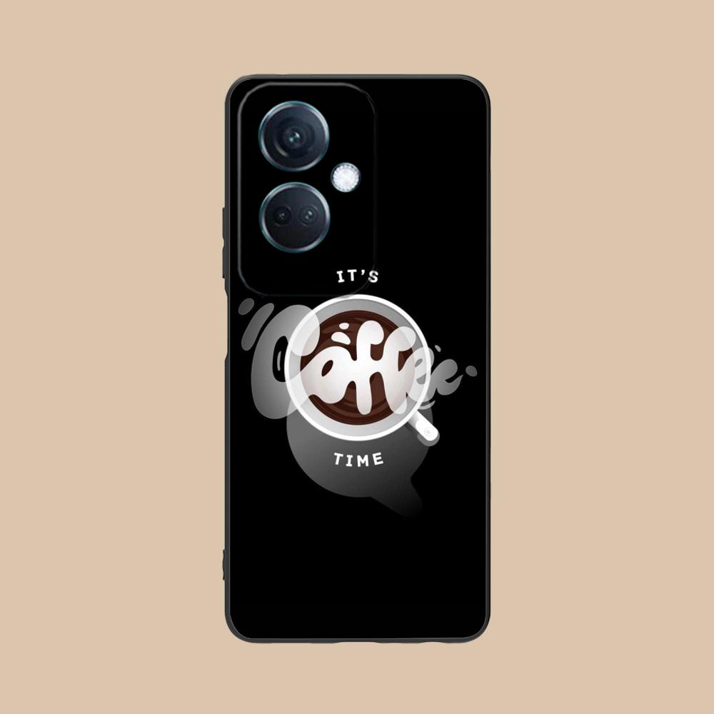 Coffee Beans Matte TPU Mobile Phone Case for OPPO Reno 14 13 12 11 10 9 8 7 6 5 F T Pro 5G Colorful Printing Cover