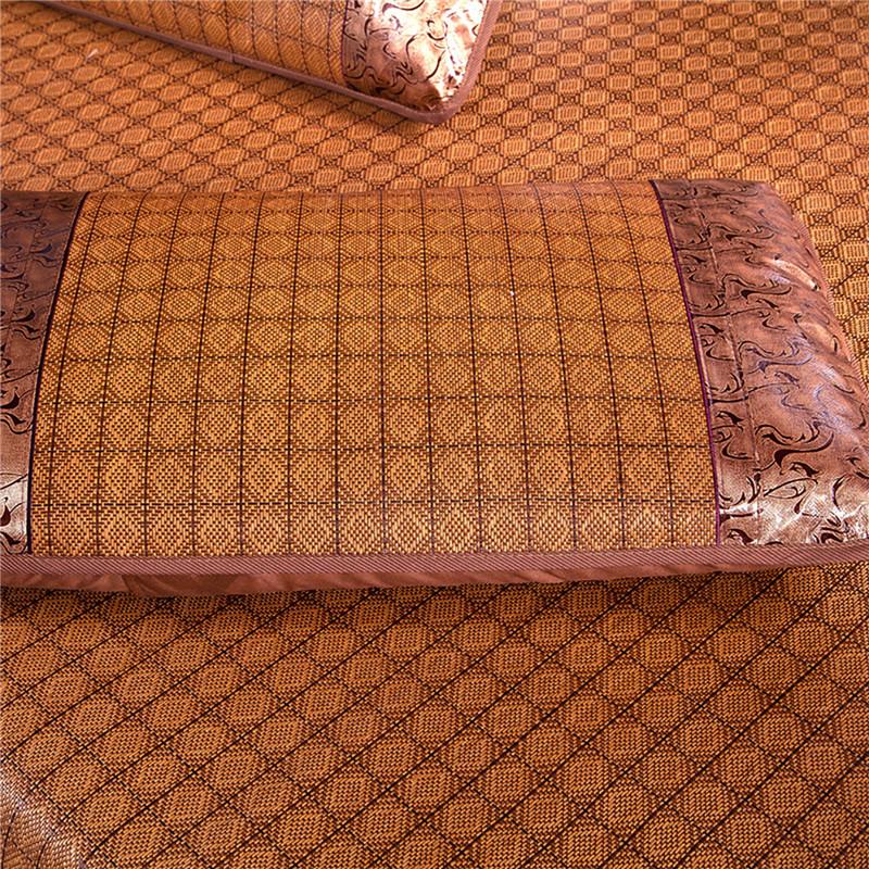 D5 Summer Cool Bamboo Rattan Pillow Cover Cushions Decorative pillows for sofa Adult Health Care 48x72cm Pillow Cover Neck Guard