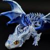 3D Printed Articulated Large Horned Flying Dragon Action Figure Ornament Toy Gift