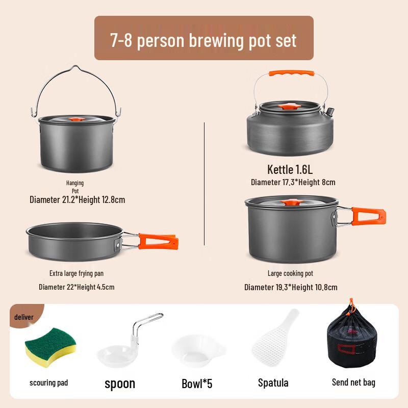 Outdoor Camping Cookware Set