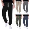 Men's Overalls Drawstring Multi Pocket Casual Pants Hiking Pants