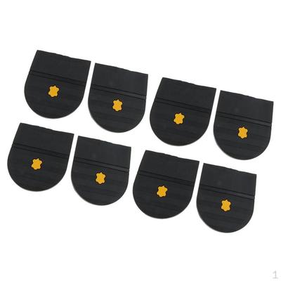 4 Paires Réparation Chaussures Caoutchouc 0,6 Cm