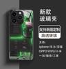 Mechanical Glass Circuit Board for Apple 16 Mobile Phone Case Iphone17 Fashion Advanced Sense 15 Hard Case Protective Case