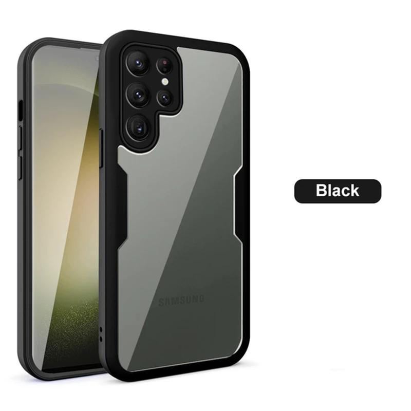 

360 Double-sided Full Cover Heavy Duty Protective Case For Samsung Galaxy A14 A54 A34 A24 5G A13 A12 A23 A22 A33 A32 A53 A52s 4G A53 5G