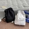 Backpack for Women Simple Solid Color Bookbag Travel Backpack for Student Girls