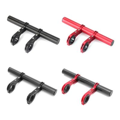 Rallonge de Guidon de Vélo Portable Extension de Guidon de Vélo Support Double de Guidon de Vélo pour Tenir Phare de Vélo