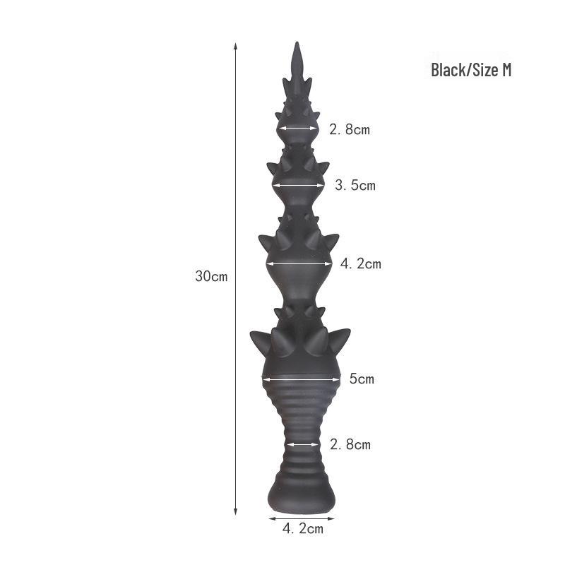 Wolf Tooth Long Tail Soft Anal Plug for Men & Women - Cosplay Role-playing Adult Stimulation