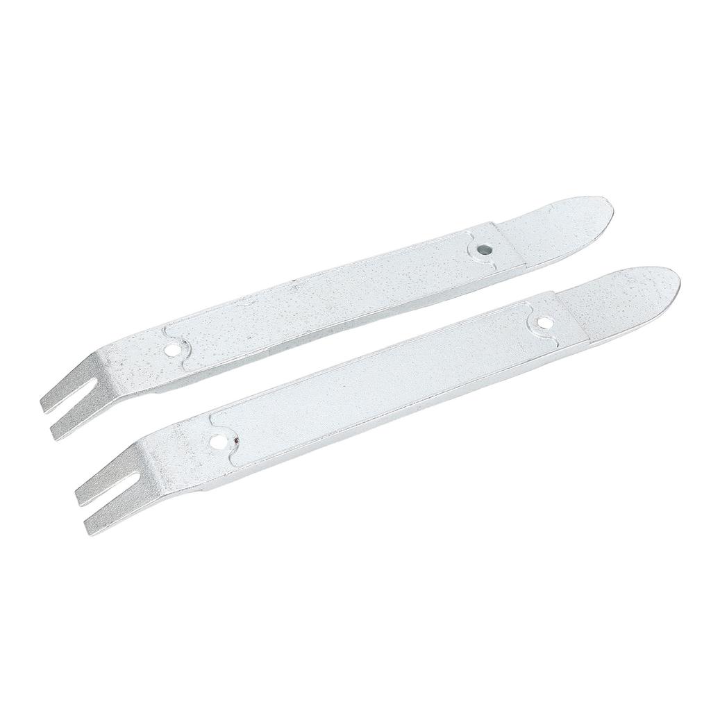 Dual Purpose Steel Pry Bar Chrome Plated 4140 Pry Bar Multi Function Trim Removal Tool