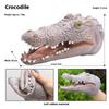 1 Piece T-Rex Dinosaur World Animal Model Action Figures Collection Soft Toys Hand Puppets Dinosaur Head Model Toy For Kids Gift