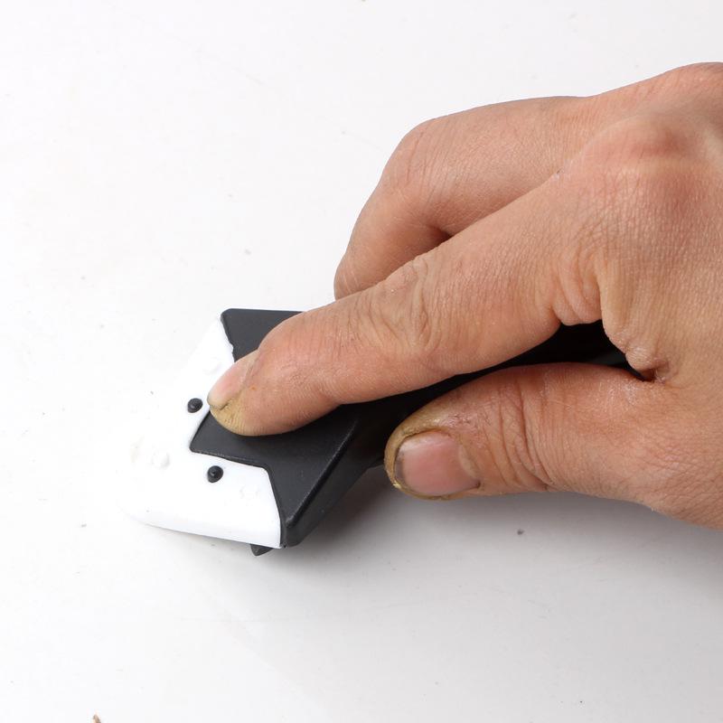 5-Piece Seam Tools: Glass & Plastic Glue Scrapers, Yin-Yang Corner Shovel Set