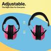 Kids Ear Protection Earmuffs Hearing Adjustable for Noise Reduction for Toddlers 27NRR Noise Cancelling Earmuffs