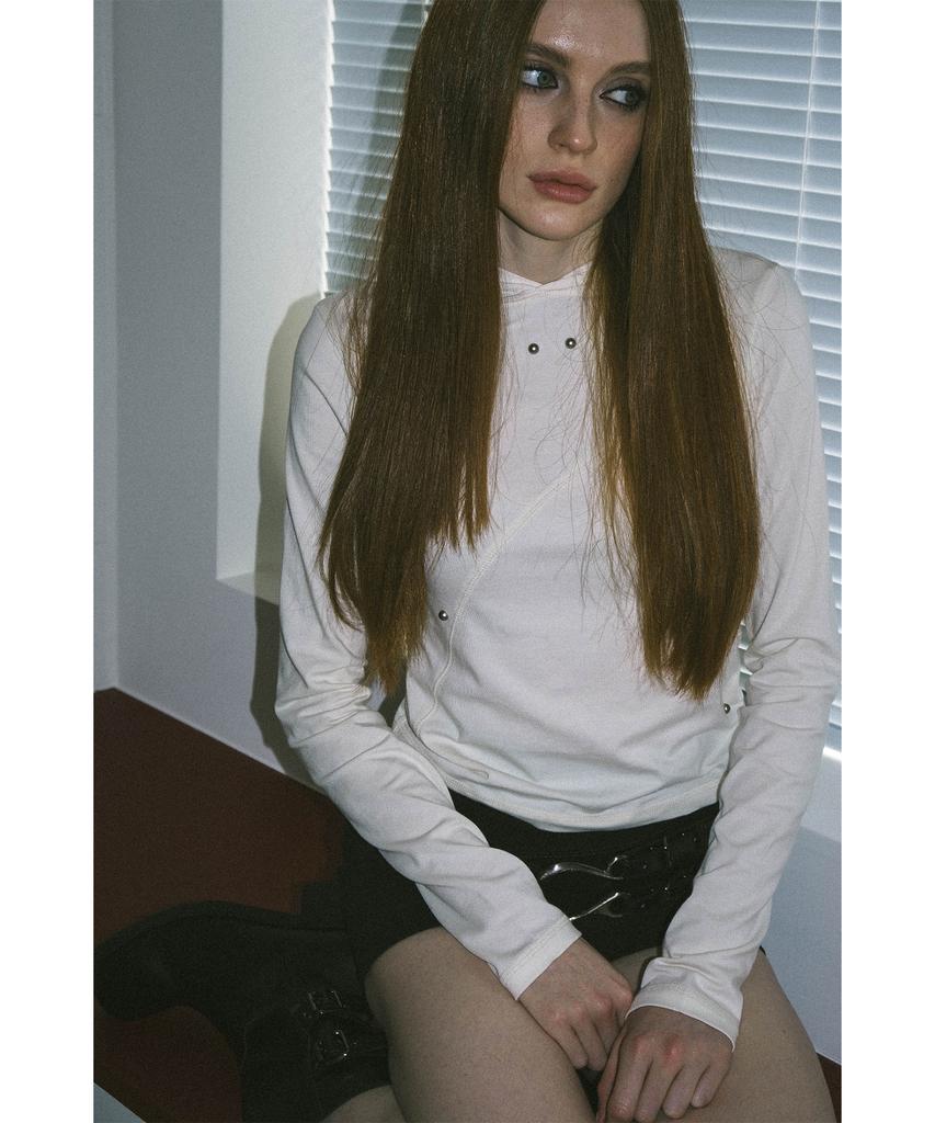 SIS A Stud Line Hood [Ivory]