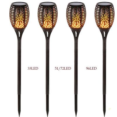 Solar Flame Torch 33LED Outdoor Garden Floodlight with Sensor