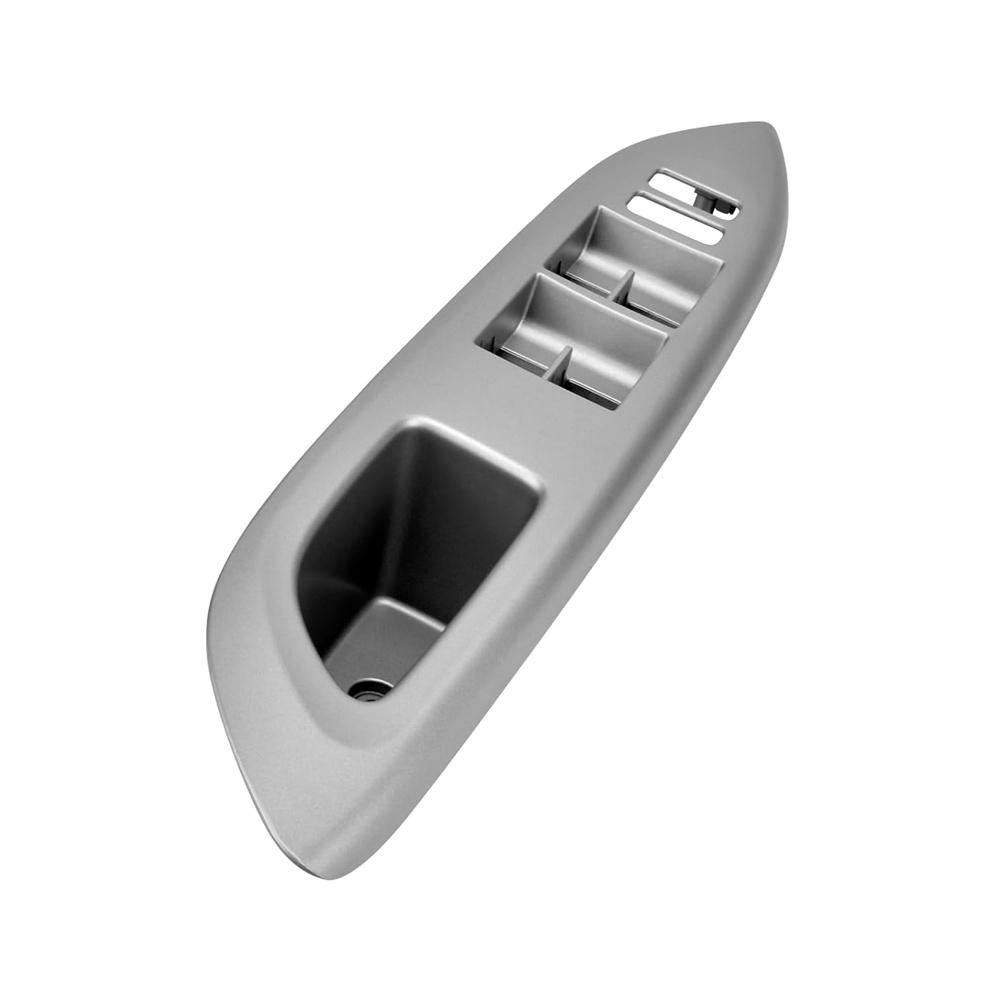 Master Power Window Switch Bezel Trim Silver For Toyota Yaris 2006 - 16 4D Sedan