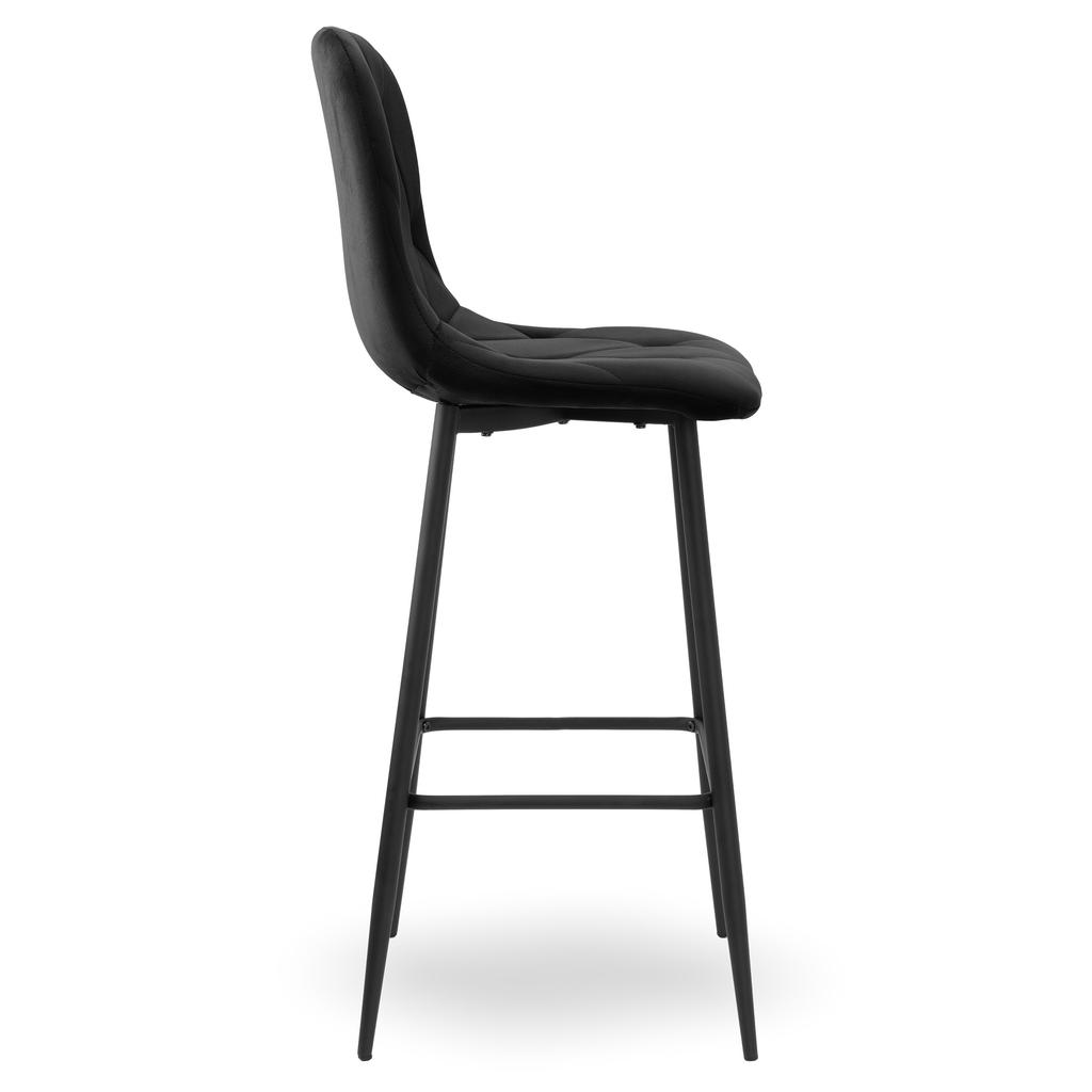 Hoker Barowy Kingston Czarny Velvet