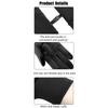 Heated Gloves Plug-in Mittens 1 Pair Electric USB Heated Gloves Screen Touch Control for Skiing Cycling Hiking Commuting Men