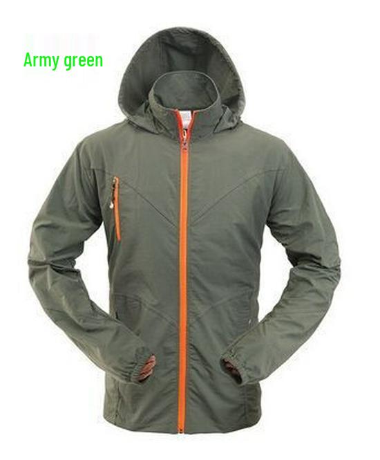 Unisex Breathable Quick-Dry Suit for Fishing & Hiking, Customizable Logo, Spring/Autumn Style