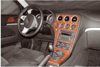 

Накладки на панель (Meric) Алюминий для Alfa Romeo 159 2005-2011 гг