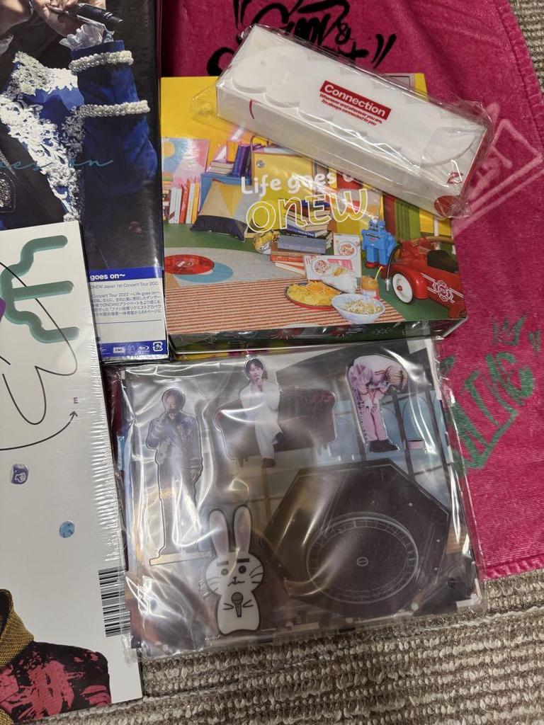 [USED] SHINee Onew CD Acrylic Stand Incense 7-Piece Set