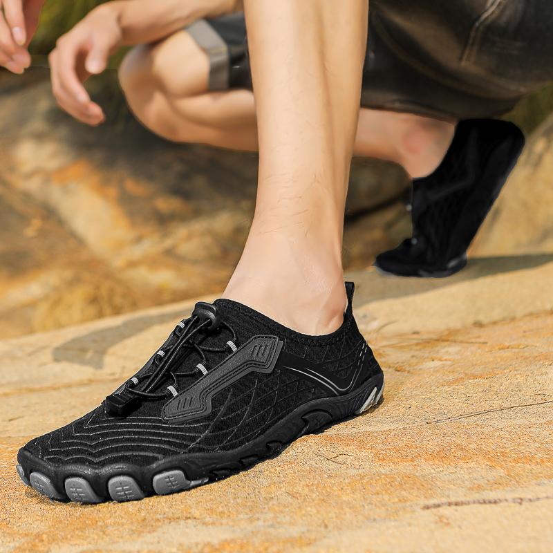 Breathable Unisex Wading Sneakers Quick Dry Aqua Shoes Non-slip Lightweight Beach Water Sports Shoes for Fishing Boating