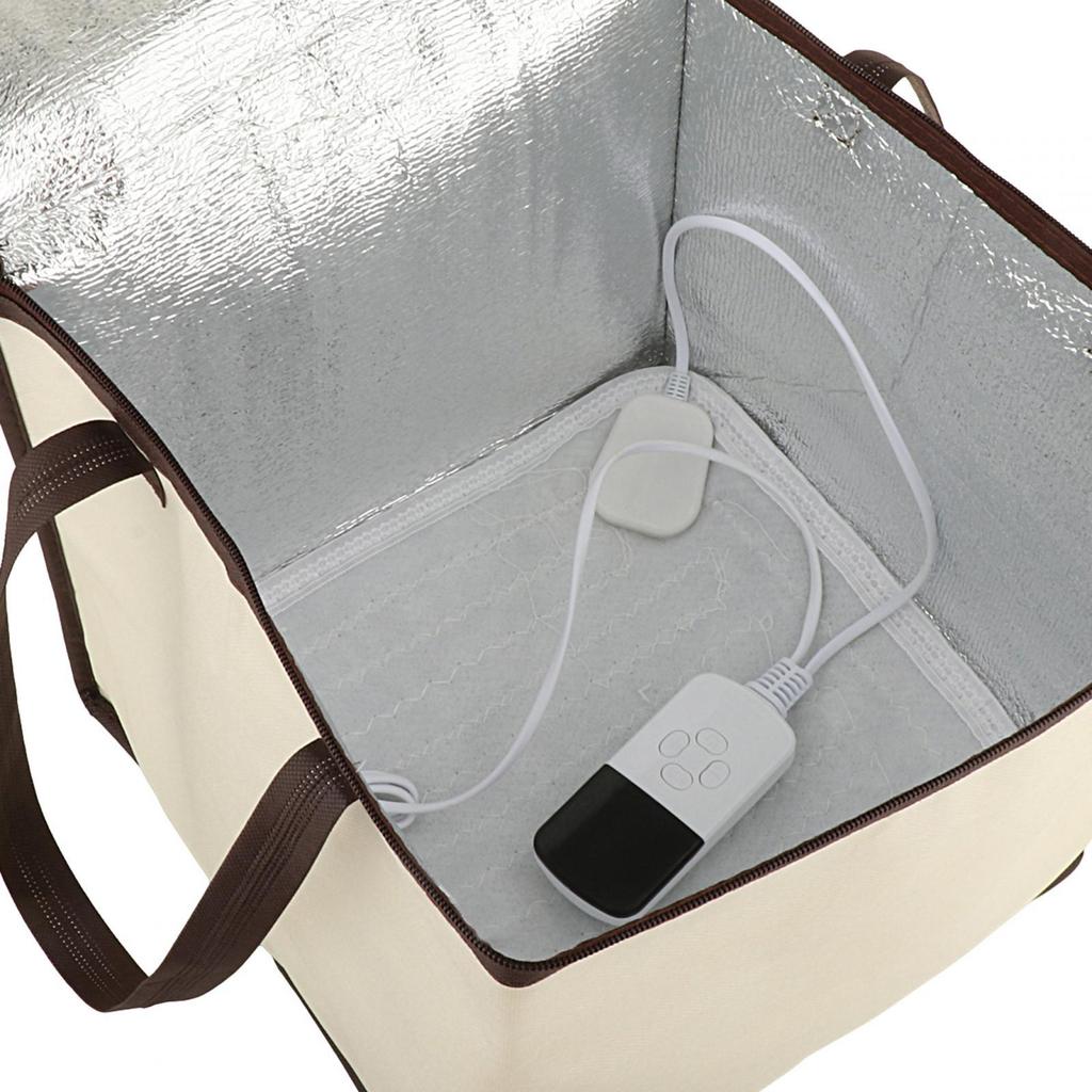 Sourdough Warmer Heat Preservation with Handle Bread Proofer Warming Mat for Chocolate Pastry Tempeh Kombucha Making Bread