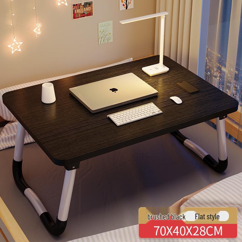 Foldable Laptop Bedside Table - Adjustable Study Desk for Bedroom or Bay Window