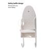 Wall Mount Ironing Board Holder Metal Hanger Heat-Resistant Strong Load-bearing Easy To Install Iron Holder Storage Rack