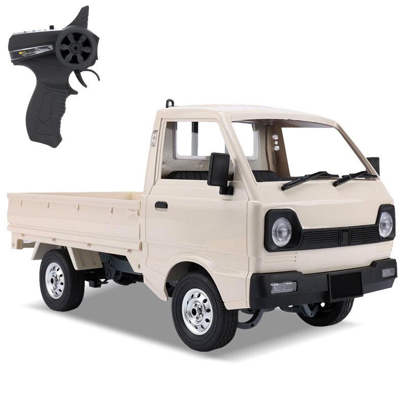 WPL D12 RC Car Simulation Drift Climbing Truck LED Light On-road RC Cars Trucks For Kids Gifts Toys