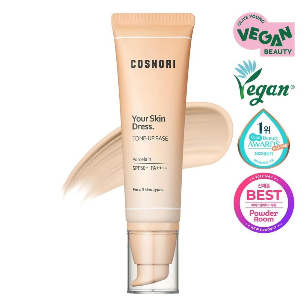 COSNORI Your Skin Dress Tone-Up Base SPF50+ PA++++ 50ml