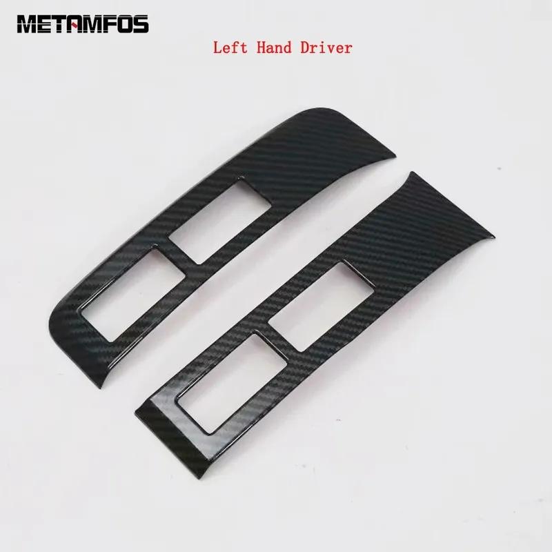 For Toyota Hiace Granvia Commuter - 2024 Carbon Fiber Trument Dash Board Frame Cover Trim Bezel Interior Accessories