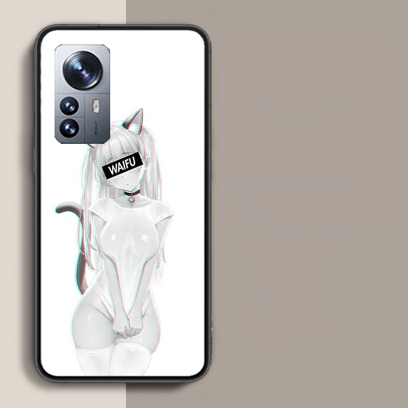 Sugoi Senpai Anime Waifu Sexy Girl Phone Case For Xiaomi Mi 13 12T Poco F7 Pro 14 Ultra 15 Pro 12X 12 9 8 Lite 5G 11T 11i 10 10T