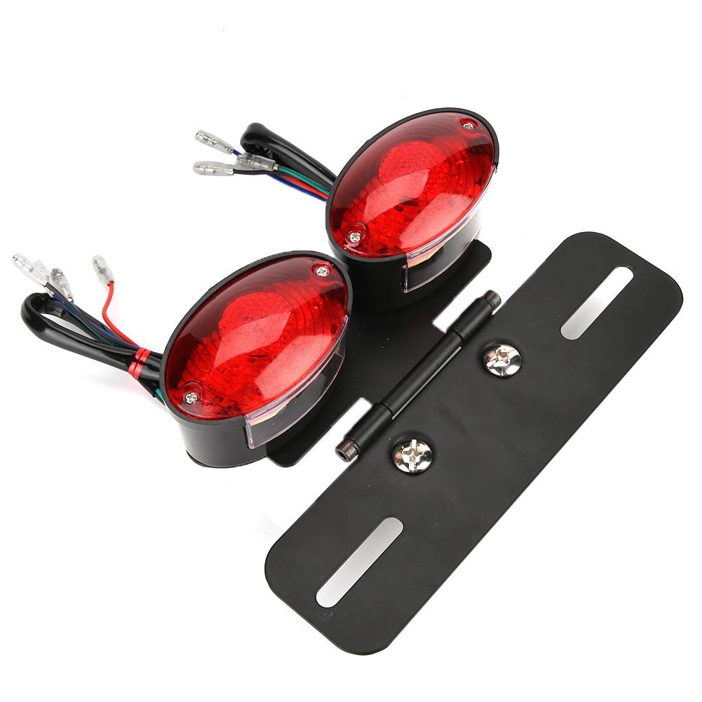 Motorcycle Cute Tail Light LED 12V Stop Brake Lamp Rear Light