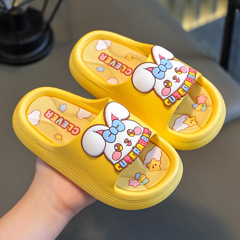 Jungen Cartoon Strand-Slipper - Sommer 2025, Indoor/Outdoor, Leicht, Rutschfest, Geruchlos, Weiche Sohle