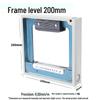Hochpräzises 0,02 mm Messwerkzeug Monteur Wasserwaage Lineal