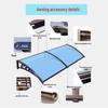 Outdoor Anti-Rain Sunshade and Canopy