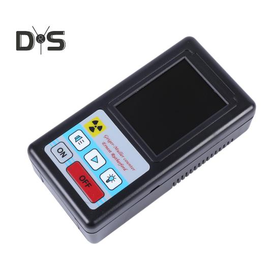 

Счетчик Гейгера, ядерный детектор, высокочувствительный ЖК-дисплей, портативный портативный гамма-рентгеновский перезаряжаемый монитор чёрный