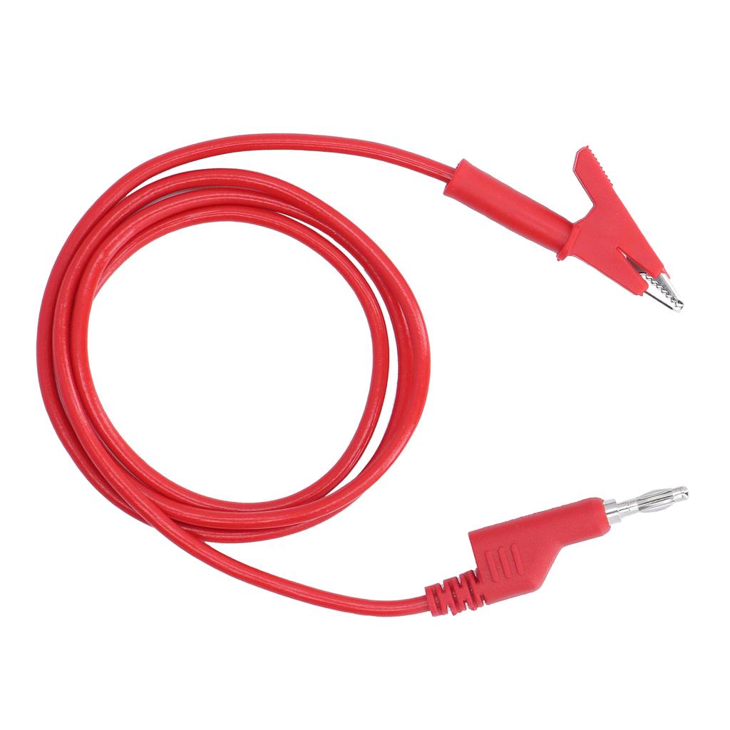   Clip Test  s Banana Plug Wire Cable Flexible for Electrical Testing J.70035‑1 4mm