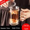 Durable Tempered Glass Mug with Handle