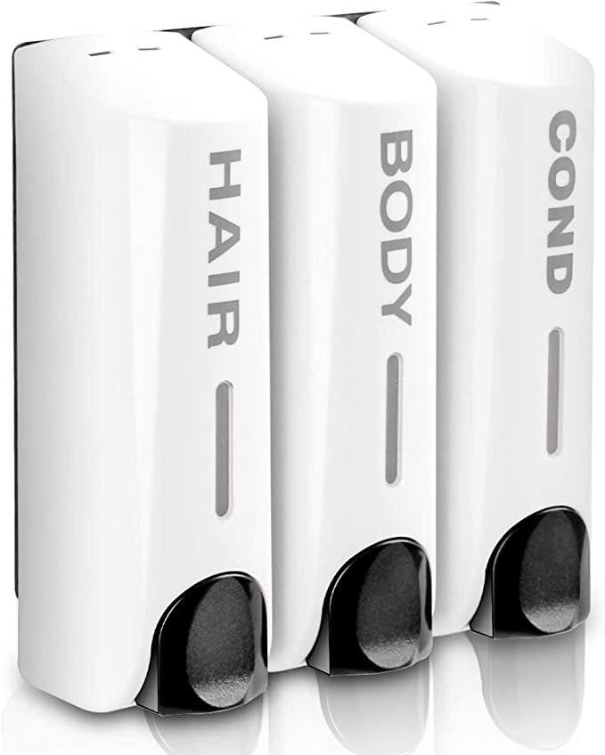 Wall-Mounted Shower Gel and Hand Soap Dispenser