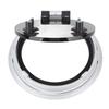 Yacht Porthole 9 Inches Round Marine Grade Aluminum Porthole Inward Opening Boat Transparent Window