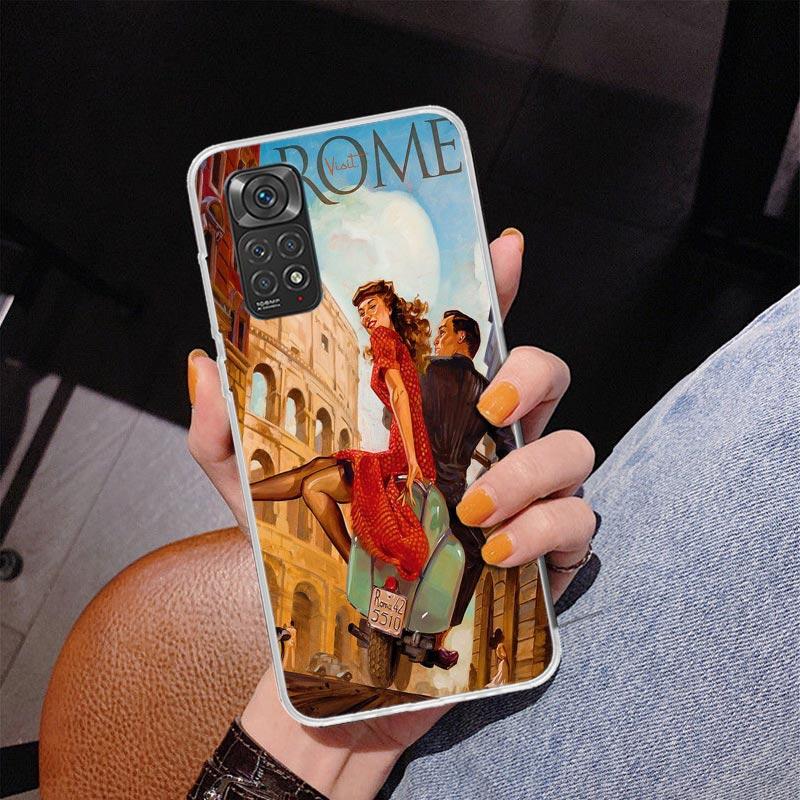 Sexy Pin Up Girl Vintege Phnoe Case for Phnoe Case for Xiaomi Redmi Note 15 14 14S 13 Pro Plus 12 12S 11S 11E 10S 10 11T 5G Uniq
