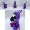 Cute Fnaf Series Midnight Bear Skeleton Purple Rabbit Plush Toy Animal Category