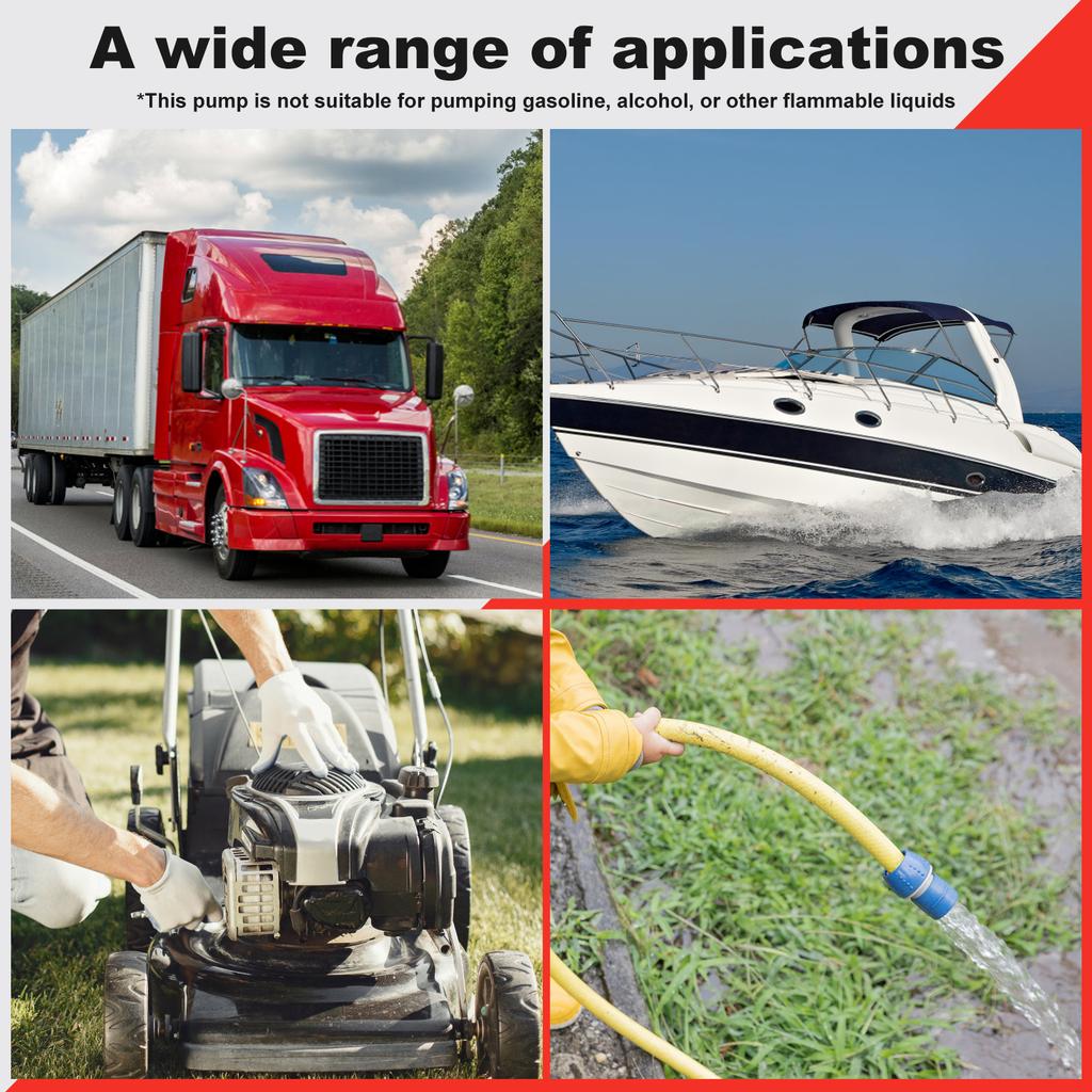 Pompa transferowa ze stali nierdzewnej 12 V Pompa wodna Pompa zanurzeniowa do samochodu Olej napędowy Olej opałowy Woda Pompa do transferu paliwa z filtrem