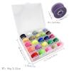 Bobbins Plastic Bobbins Storage Box  Sewing Machine Spools for Household DIY Sewing Accessories Tools Organizer Sewing Box