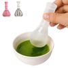 Frusta Matcha Tradizionale di Alta Qualità Resina PP Frusta Portatile per Matcha Frusta Riutilizzabile per Polvere di Tè Verde Accessori per Tè