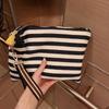 Cosmetic Bag Women Striped Makeup Case Organizer Korean Tassel Cosmetic Pouch Necesserie Travel Toiletry Bag Canvas Beauty Case
