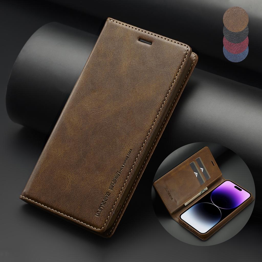 Magnetic Wallet Leather Flip Case For Samsung Galaxy A53 A52 A52s A13 S22 Ultra S21 Plus S20 FE Cards Solt Stand RFID Bag Cover
