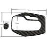 For Chevrolet Camaro 2017- Accessories Interior Real Carbon Fiber Car Gear Shift Panel Frame Cover Decorative Stickers