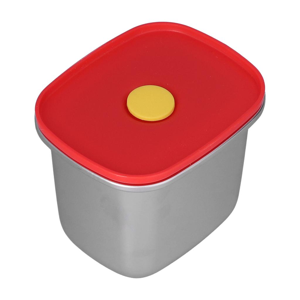 Lunch Box Red Excellent Sealing Easily Clean Environmental Protection Food Storage Containers for Students550ml