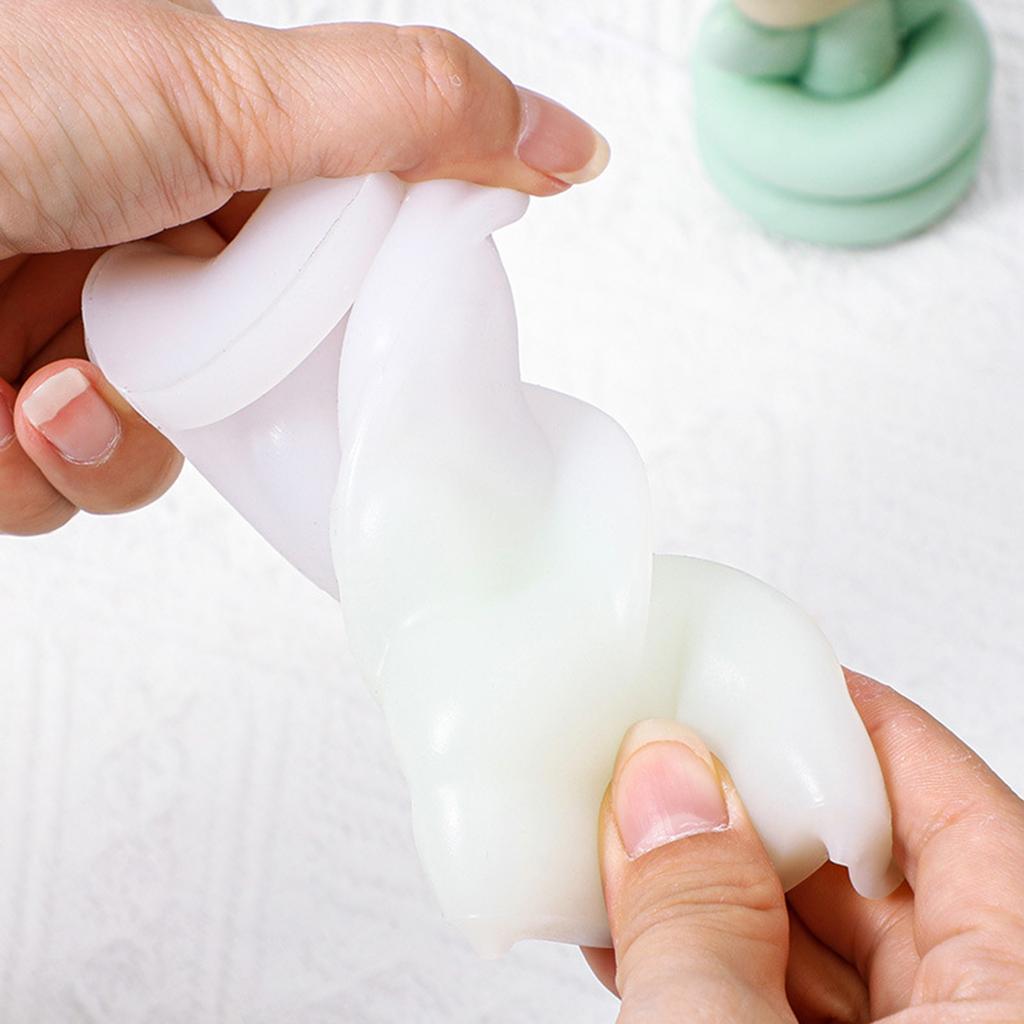 Candle Molds Waved Pillar Castings Molds Spirals Flower Shape Silicone Moulds Ornament Plasters Molds Epoxy Resin Molds